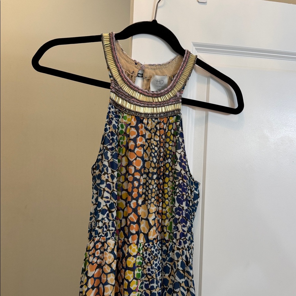 HD in Paris Multicolor Patterned Maxi Dress